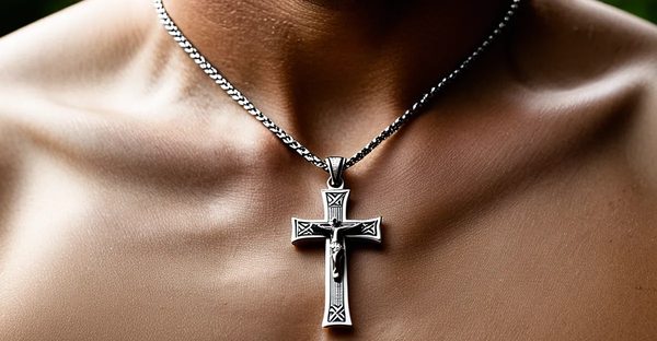 Le collier croix pour homme : un symbole d'affirmation et de style.