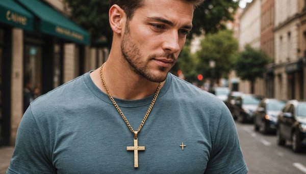 Découvrir le collier croix pour homme : style et symbole fort